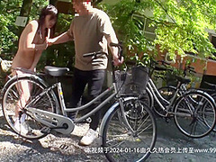 Beautiful Skin Busty Beautiful Girl Outdoor Shame Pleasure