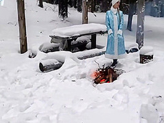 Swife Katy - Winter Loneliness(music) 1winporn 7 Min