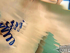 Blonde Spinner Poppy Underwater Masturbating To Orgasm With Closeups