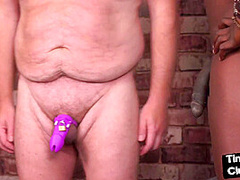 IR SPH babe fucked in front of small penis voyeur loser