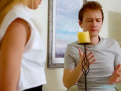 Aiden Ashley In Blonde Thrilling Massage Sex Movie