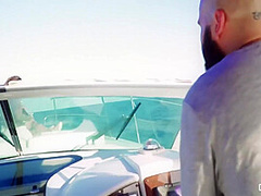Gina Snake And Chica S In Busty Spanish Tattooed Milf Pussy Pounded On Boat 9 Min