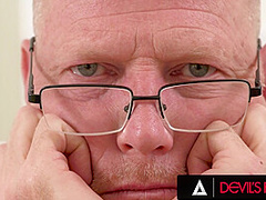 DEVILS FILM - Cute Teen Exhibitionist Freya Parker Fucks In Front Her Pervy Stepdad