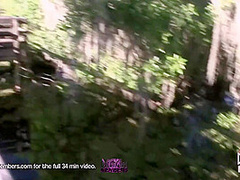 Petite College Girl Gets Naked At A Public Park