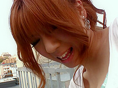 Hot Japanese girl showing off outdoors by Asian Public Sluts