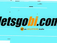 Messy Bisexual Orgy on the Terrace for LetsGoBi