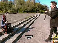 Real public pickup with pierced slut getting ravaged