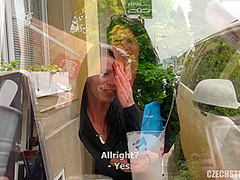 Czech Streets – Milf Enjoys a Vibrator in Public