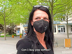 Czech Streets – Milf Enjoys a Vibrator in Public