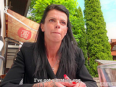 Czech Streets – Milf Enjoys a Vibrator in Public