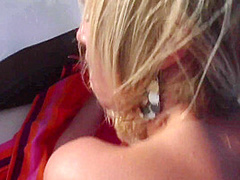 Blond Girl Get Fucked On Boot Trip - FemdomSex
