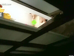 peeping chinese bath.74