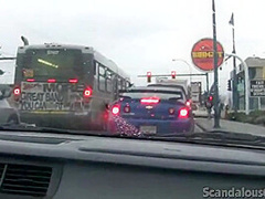 Naughty public teen whore sucks off dick