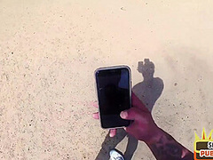 Dating public MILF bitch fucked hardcore outdoor in POV
