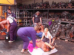 Pack Shagging At The Car Park