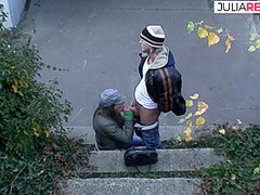 Horny Bitch Gets A Quick Rough Fuck Under The Bridge