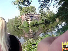 Public busty mature fucked outdoor on 1st amateur sex date