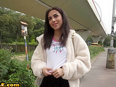 Cab boobylicious sluts fucked roughly outdoor in group sex