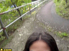 Cab boobylicious sluts fucked roughly outdoor in group sex