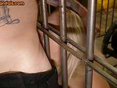 IR public anal slut gangbanged by dom guys 4 voyeurs