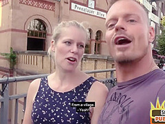 Inked public babe fucked by sex date outdoor in amateur sex