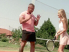 She Goes For Penis Instead of Tennis - PornWorld