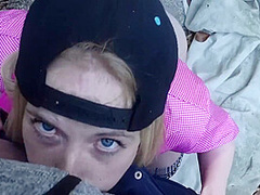 Caught! Recognized By Strangers While Hiking In The Mountains! Now Im Already Fucking In A Castle!