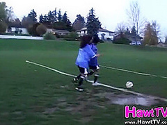 Euroslut soccer teens go lesbo