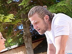 Mechanic Services Her From the Back Door GP1564 - AnalVids