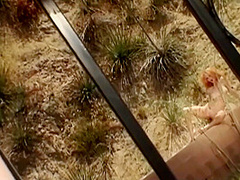 Catching The Blonde Hottie Masturbating In Her Backyard Ends With A Deep Thick Anal Creampie
