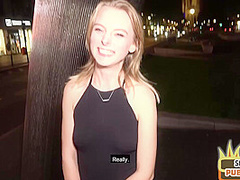 Real pulled amateur rides cock