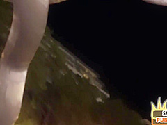 Real pulled amateur rides cock