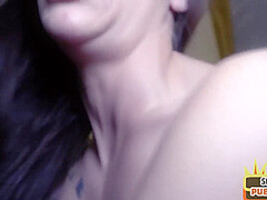 Public BJ bae with pierced nipples fucked in POV by sex date