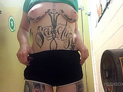 RISKY PUBLIC MASTURBATION AND DILDO FUCK - PissVids