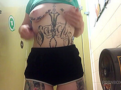 RISKY PUBLIC MASTURBATION AND DILDO FUCK - PissVids