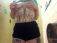 RISKY PUBLIC MASTURBATION AND DILDO FUCK - PissVids