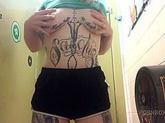 RISKY PUBLIC MASTURBATION AND DILDO FUCK - PissVids