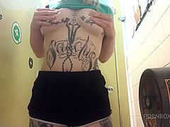 RISKY PUBLIC MASTURBATION AND DILDO FUCK - PissVids