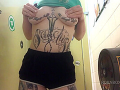 RISKY PUBLIC MASTURBATION AND DILDO FUCK - PissVids