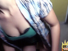 Amateur sex date chick fucked in public abandoned building