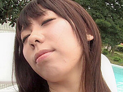 Horny Girl Masturbates Then Gets A Hard Fuck Outdoors