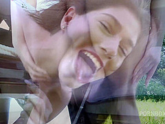 teen 18+ Hot Pearl VS Big Cock - Anal Auto Party - Furious Fucking - AnalVids