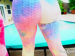 PAWGQueen Twerking Cotton Candy Baddies Ryan Smiles and Breyana Moore