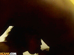 Real Africans - Black Horny Couple Caught Fucking In Public Bathroom