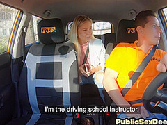 21yo student driver fuck instructor after deepthroating