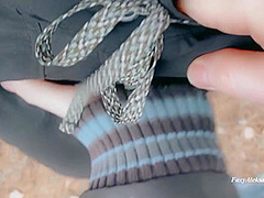 Its Was Random Orgasm With Stranger While Camping. His Fingers And My Horny Pussy Meeting