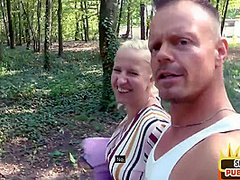 Public amateur MILF fucked outdoor after casting by sex date