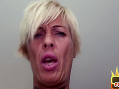 Real Outdoor Blowjob With Amateur Slut With Pixie Cut