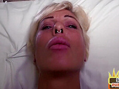 Real Outdoor Blowjob With Amateur Slut With Pixie Cut