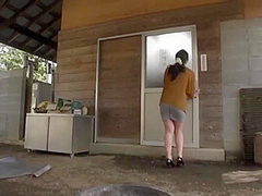 Incontinent Stepmom Wetting Her Skirt